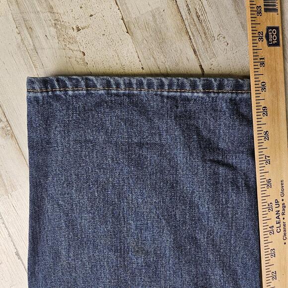 Levi's Strauss 550 Mens 42x30 Mid Rise Straight Leg Denim Jeans Blue COMFORTABLE - Picture 8 of 9